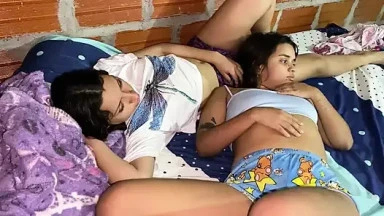 Video thumbnails for I watch movies with my stepsister in her room and she provokes me to lick her pussy and fuck her depicting 